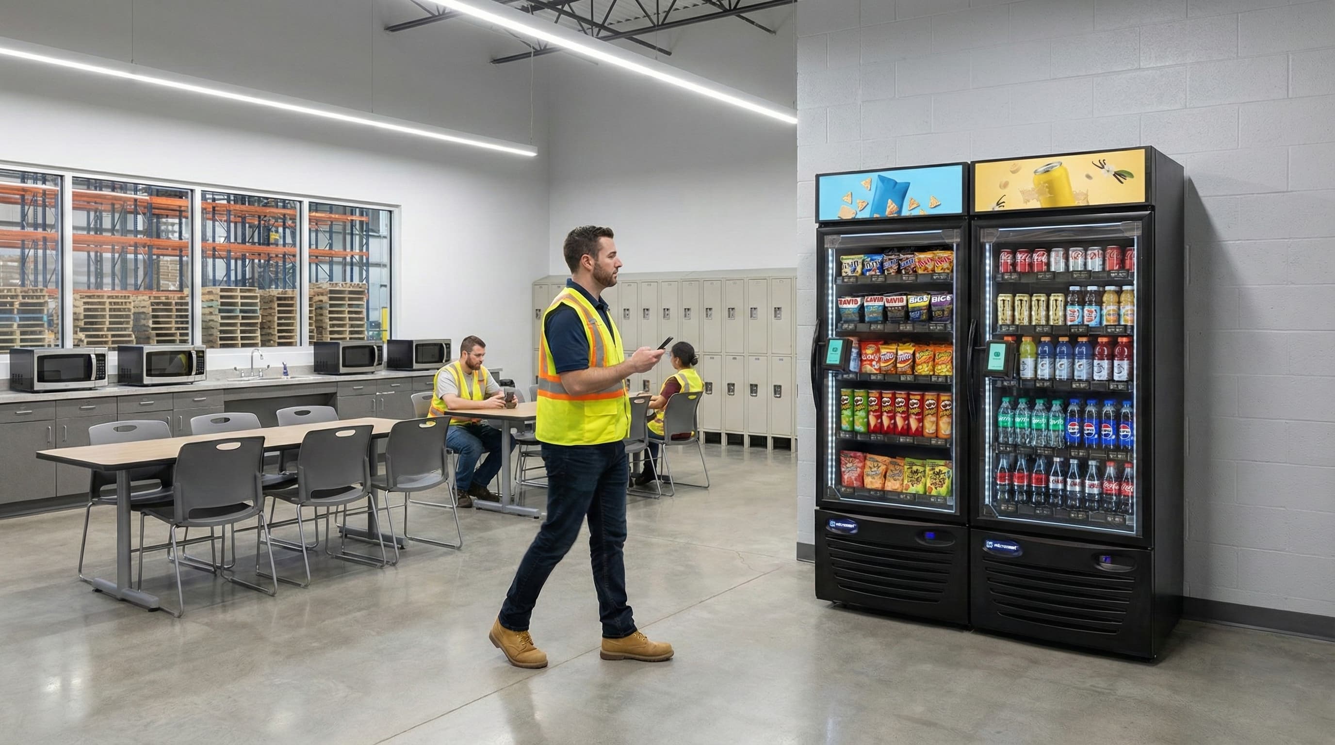 Industrial facility with smart market