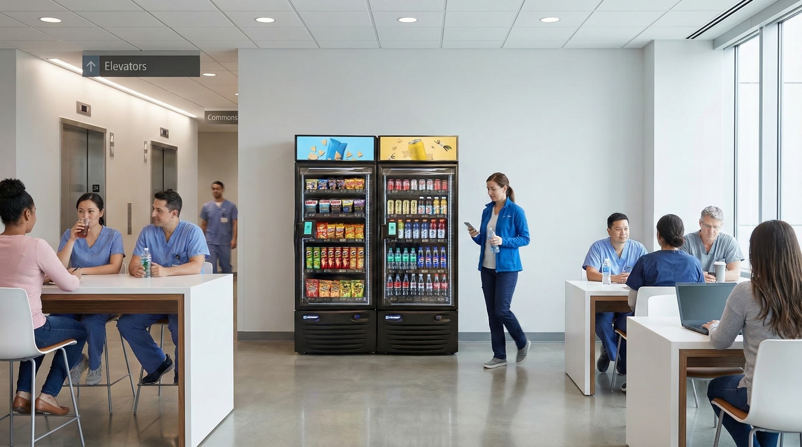 Medical facility break room